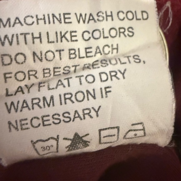 Cruel Zip-Up Hoodie Red Burnout Rhinestone Embellished Size M - Picture 5 of 11